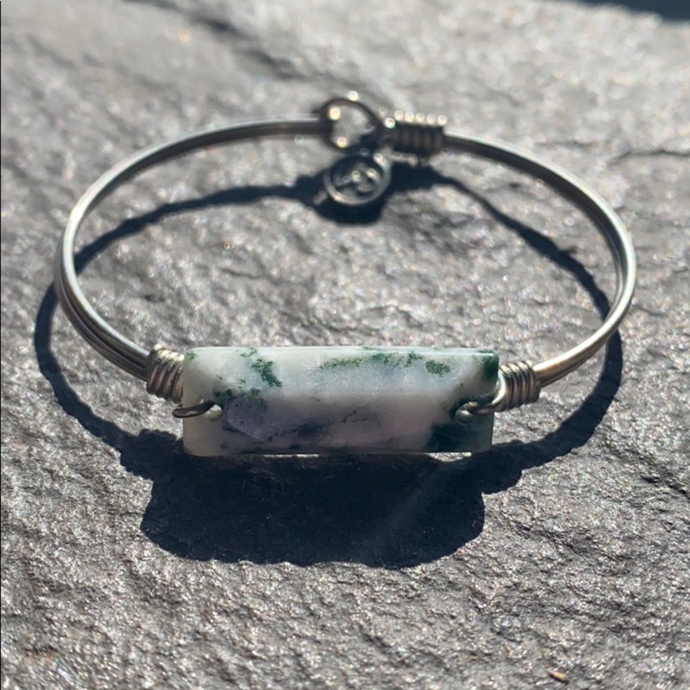 Luca + Danni Tree Agate Hudson Bracelet